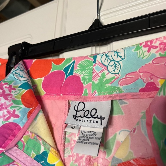 Vintage Lilly Pulitzer Tropical Pants - Picture 6 of 10
